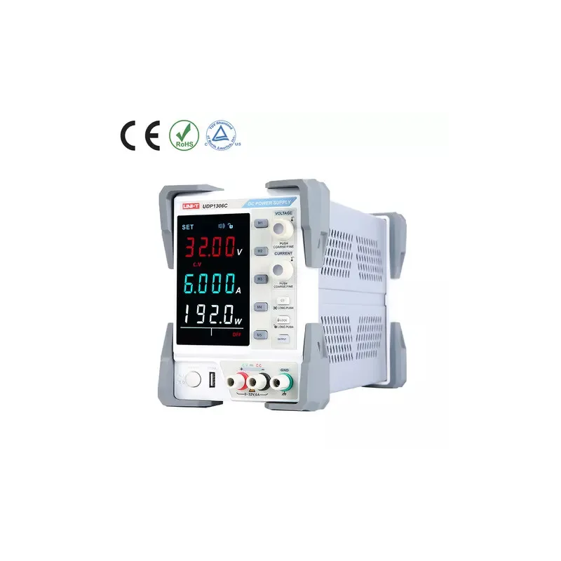 Fuente de Alimentacion UNI-T UDP1306C DC Lineal Programable 1Canal 192W 32V 6A/USB 1024.576271 Fuente de Alimentacion UNI-T UDP