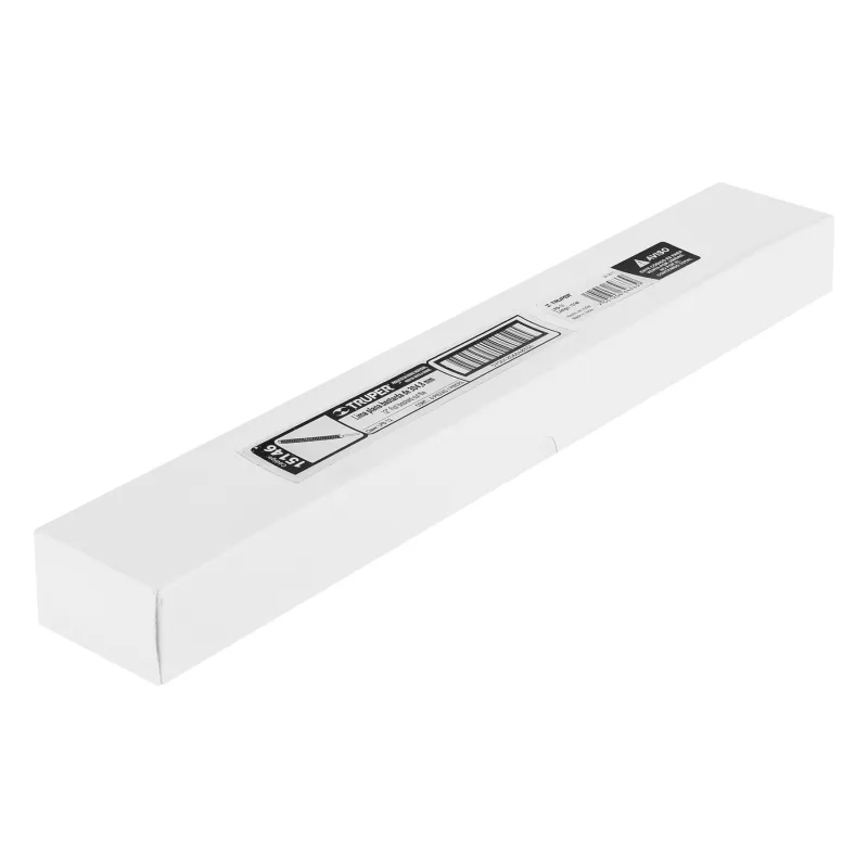 Limas Plana Bastardas 12", Ancho 1 3/16" Espesor 5/16", Sin Mango, para acabados de metales, LPB-12 15146 Truper 13.050847 Lima