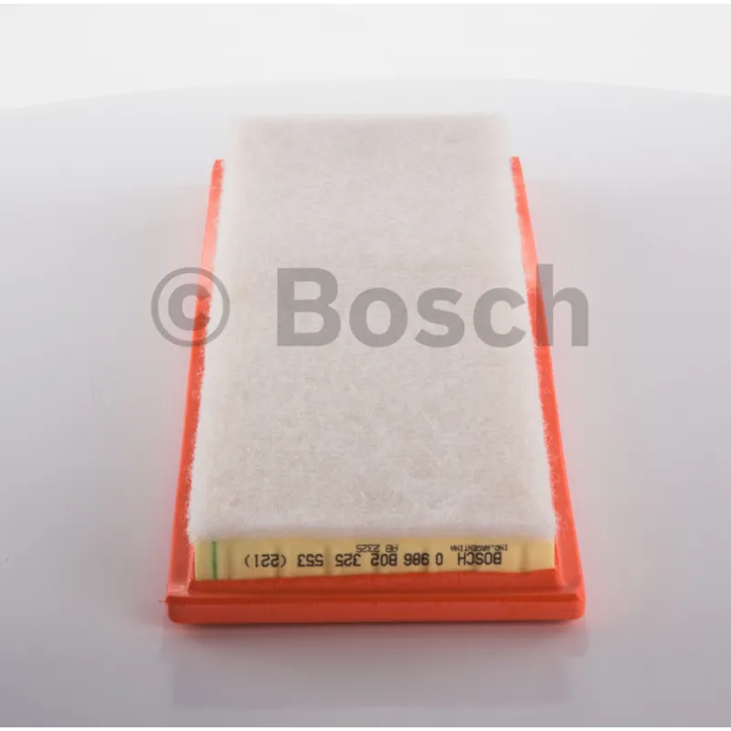 Filtros de Aire 413x129mm Ford Fiesta Ecosport Bosch 0986B02325 24.576271 Filtros de Aire 413x129mm Ford Fiesta Ecosport Bosch