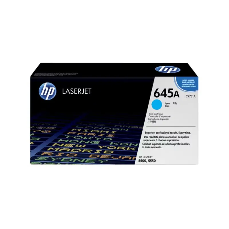 Cartucho Toner HP 645A Cian C9731A 0 Cartucho Toner HP 645A Cian C9731A AT215HEW42 1 HP