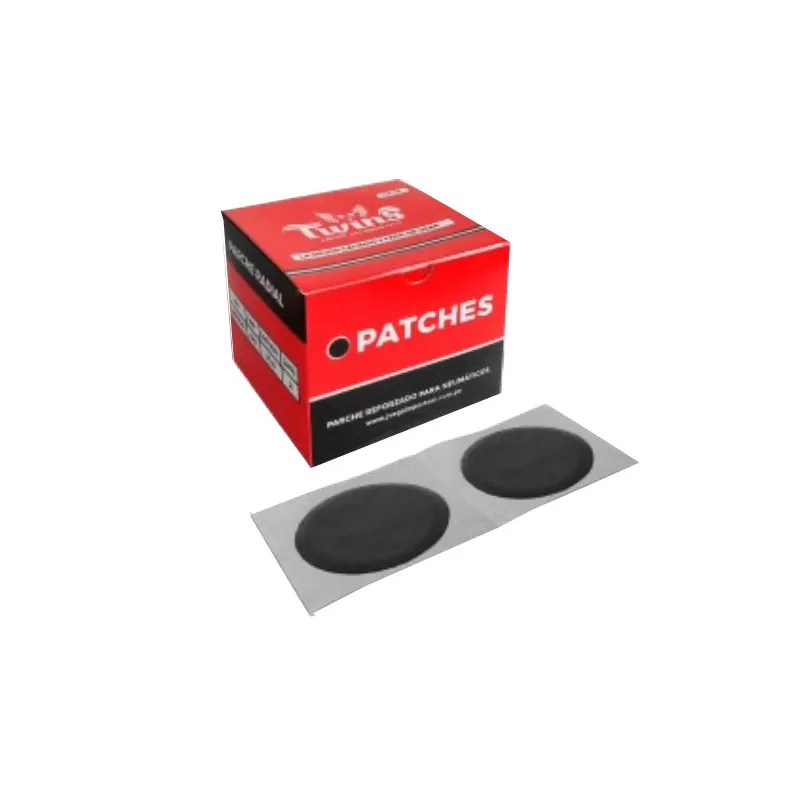 Parche Redondo para Camara 40mm Negro Cajax100u Twins CP-40 16.271186 Parche Redondo para Camara 40mm Negro Cajax100u Twins CP-