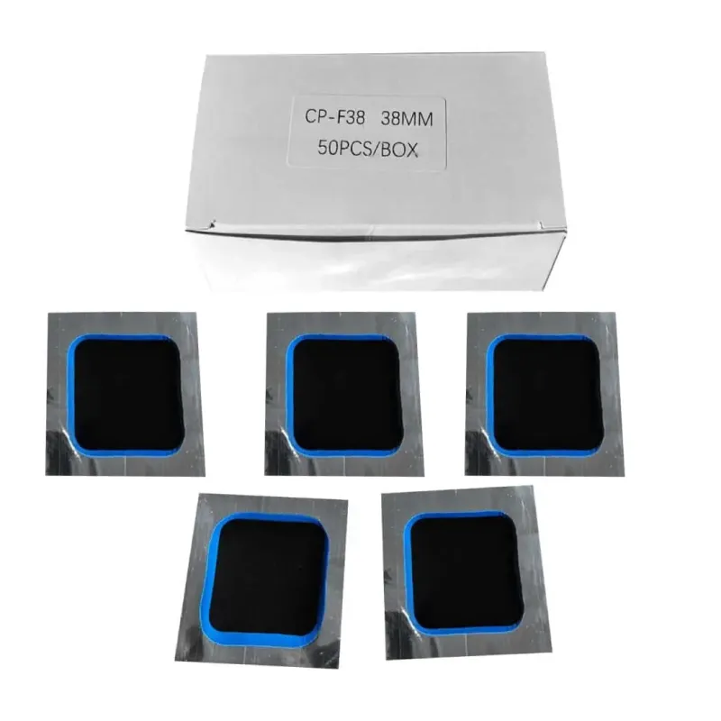 Parche Cuadrado 38mm Borde Azul Cajax50u CP-F38 16.271186 Parche Cuadrado 38mm Borde Azul Cajax50u CP-F38 CP-F38 1 ever