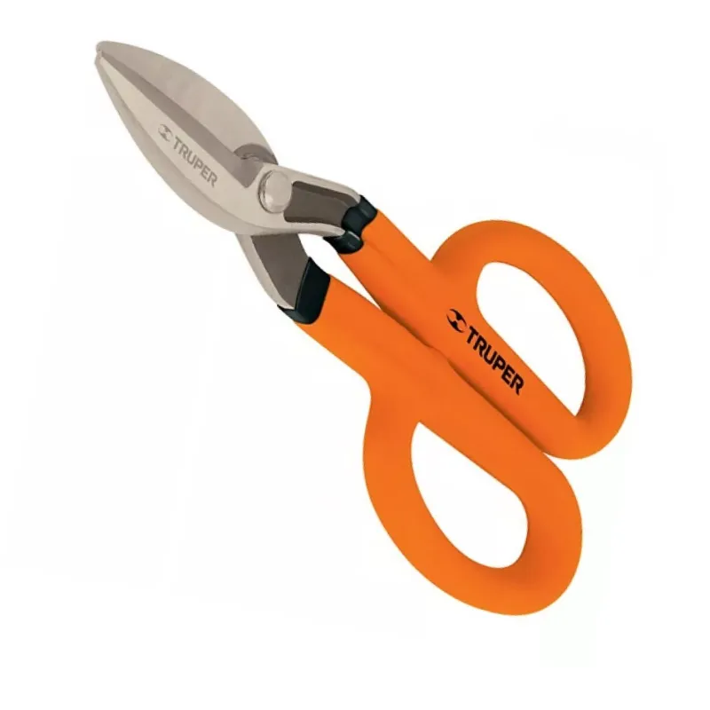 Tijeras para Hojalatero 7", en acero al carbono, mango vinil acoginado, TH-7 18520 Truper 23 Tijeras para Hojalatero 7", en ace