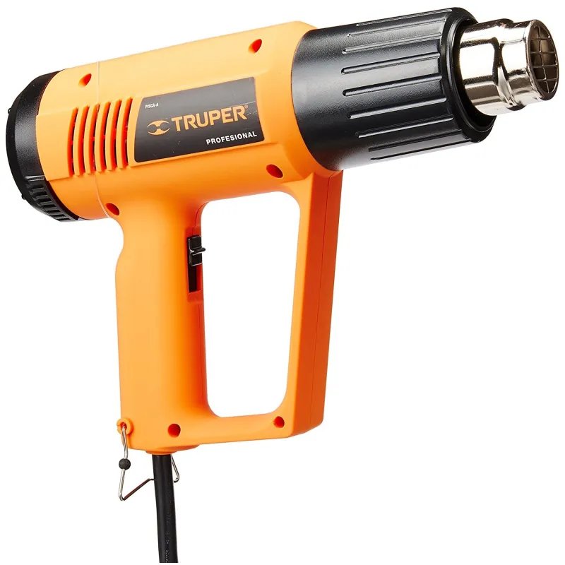 Pistola de Calor Profesional 1800W 11000 - 17000RPM Temperatura Variable 45 a 500 Grados, PISCA-A-2 15734 Truper 149.152542 Pis