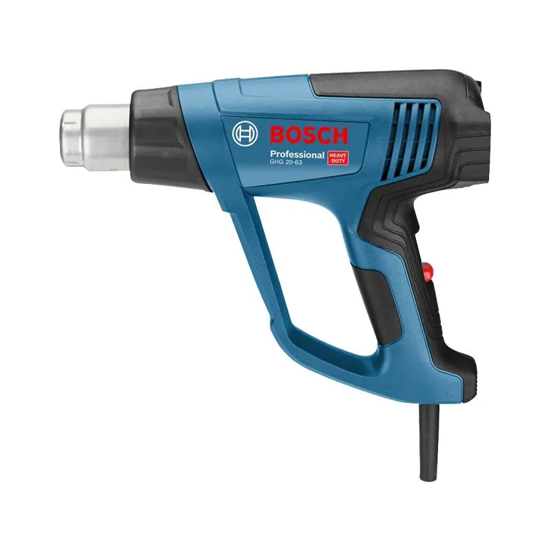 Pistola de Calor Bosch GHG 20 - 63, 2000W 50 – 630 Grados, Ajuste de Temperatura 453.389831 Pistola de Calor Bosch GHG 20 - 63,