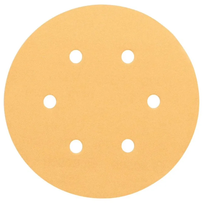 Discos de Lijas Madera C470 150mm G180 6 huecos x50u, Bosch 2608607838 111.864407 Disco de Lija Madera Bosch C470, 150mm, 6 hue