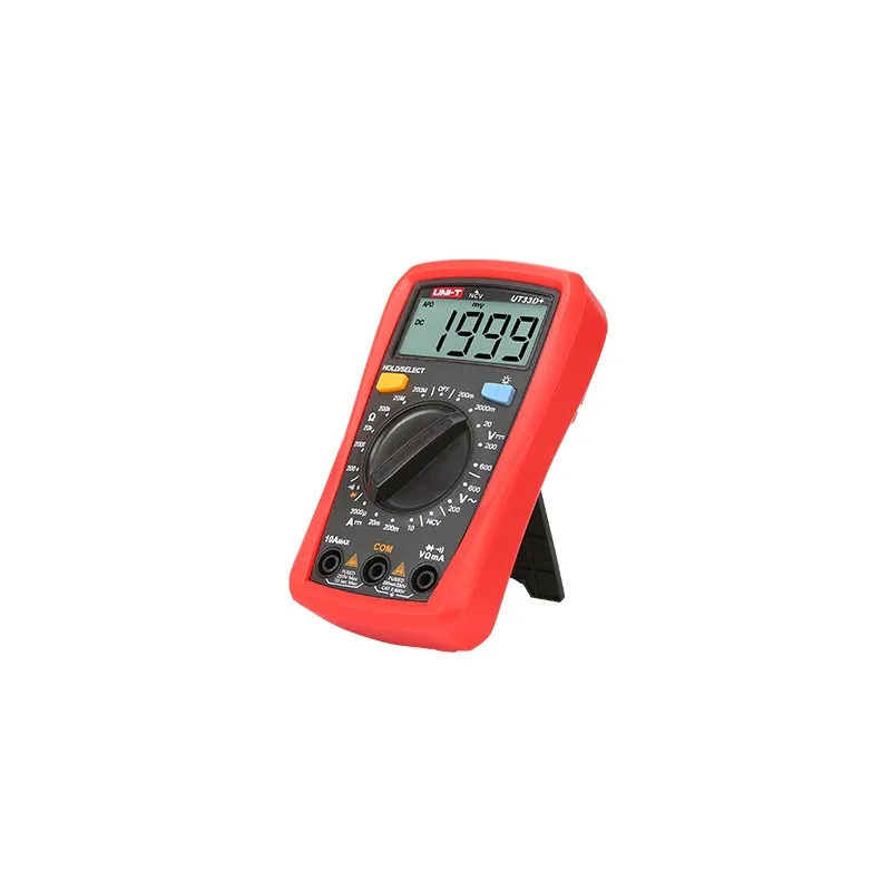 Multimetro Mini Digital UNI-T UT-33D+ ACDC600V NCV 10A Resistencia Diodo Continuidad 45.762712 Multimetro Mini Digital UNI-T UT