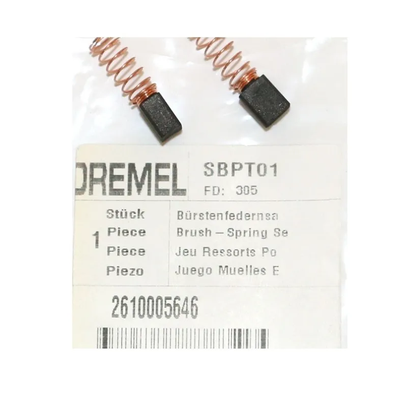 Escobillas Carbones Dremel 4000, Dremel 2610005646 33.898305 Carbones de Repuesto Dremel 4000, Dremel 2610005646 2610.005.646-