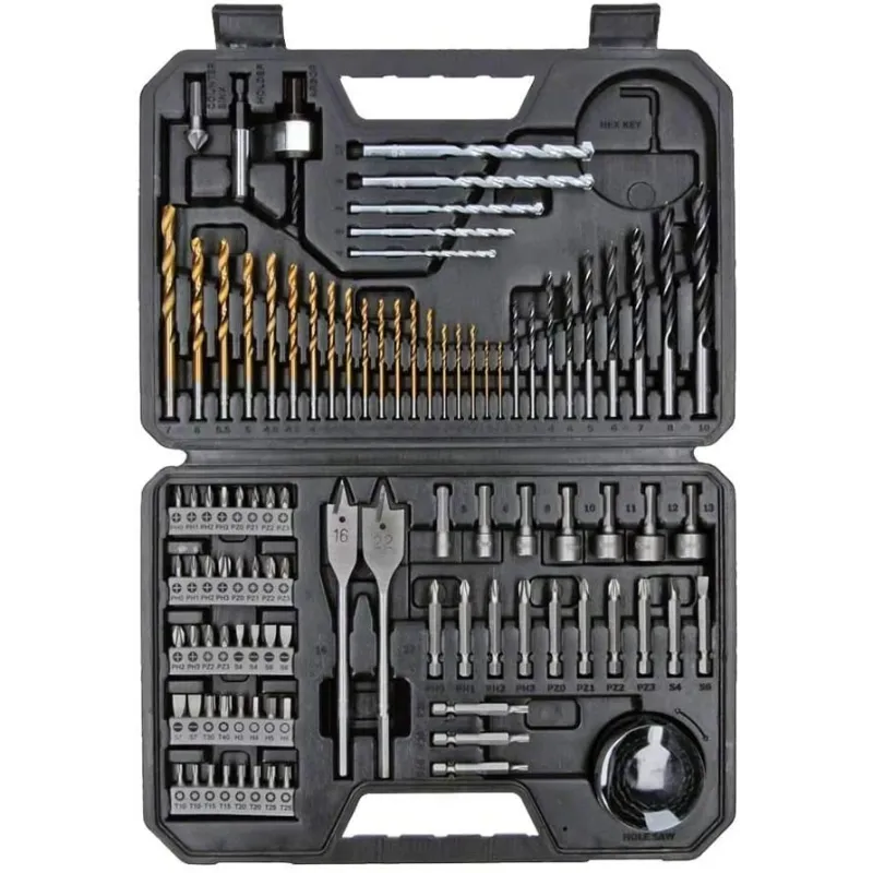 Juego Set Profesional 103 Piezas Brocas y Puntas para taladrar, Bosch 2608594070 153.389831 Juego Set Profesional 103 Piezas Br
