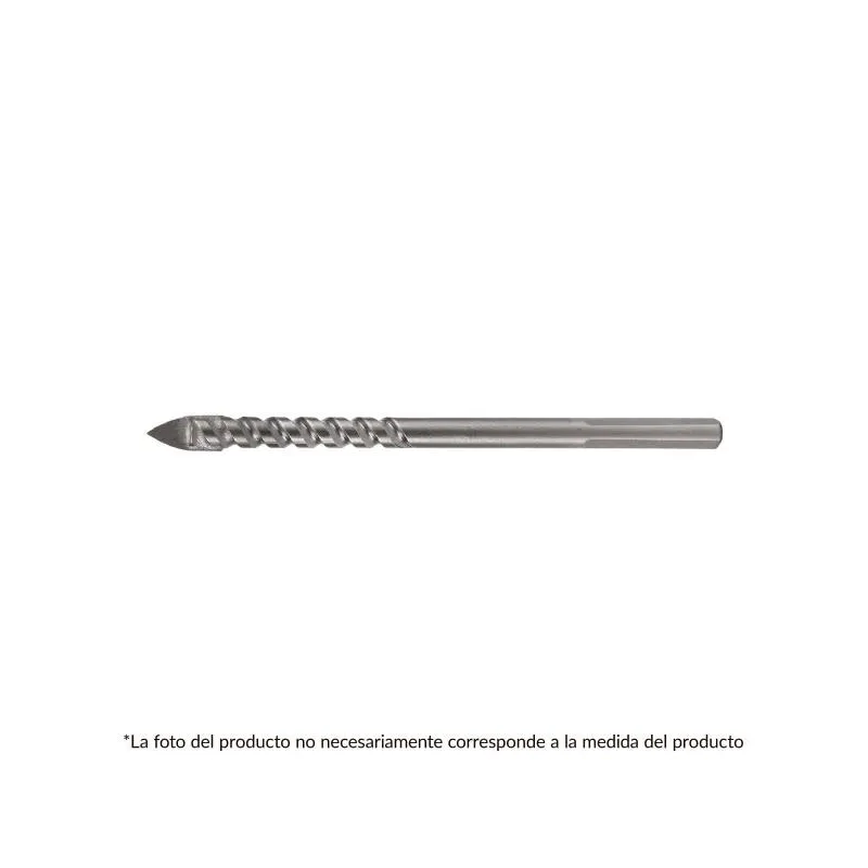 Broca para Vidrios y Azulejos 1/2" x4" Carburo de Tungsteno, Truper 101840 13.050847 Broca para Vidrios y Azulejos 1/2" x4" Car