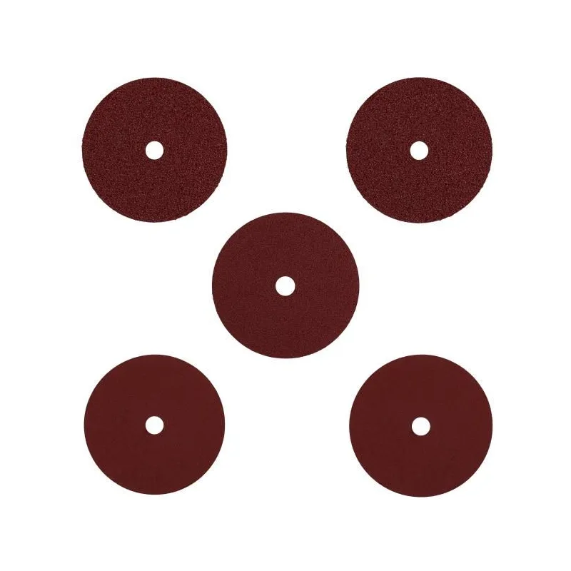 Discos de Lija 7" G120 RespaldoFibra 5Piezas D7/8 OAluminio, Truper 100163 14.661017 Discos de Lija 7" G120 RespaldoFibra 5Piez