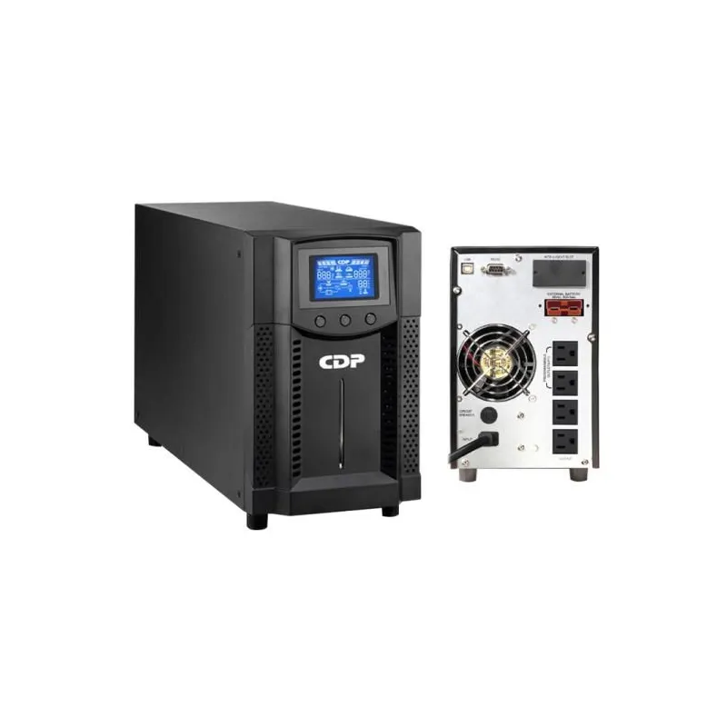 UPS CDP UPO11i(AX), On-Line, 1000VA, 800W, 220VAC, 4 salidas IEC-C13/14 1050 UPS CDP UPO11i(AX), On-Line, 1000VA, 800W, 220VAC,