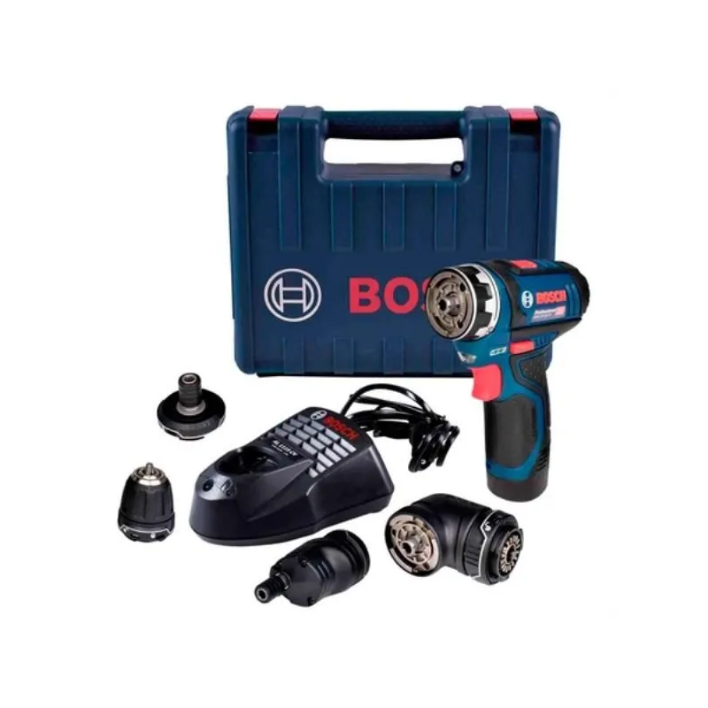 Taladro Atornillador GSR 12V-15 FC Profesional 12V Brushed Flexiclick 4En1 2Bat MP Bosch 06019F60E0 1002.542373 Taladro Atornil