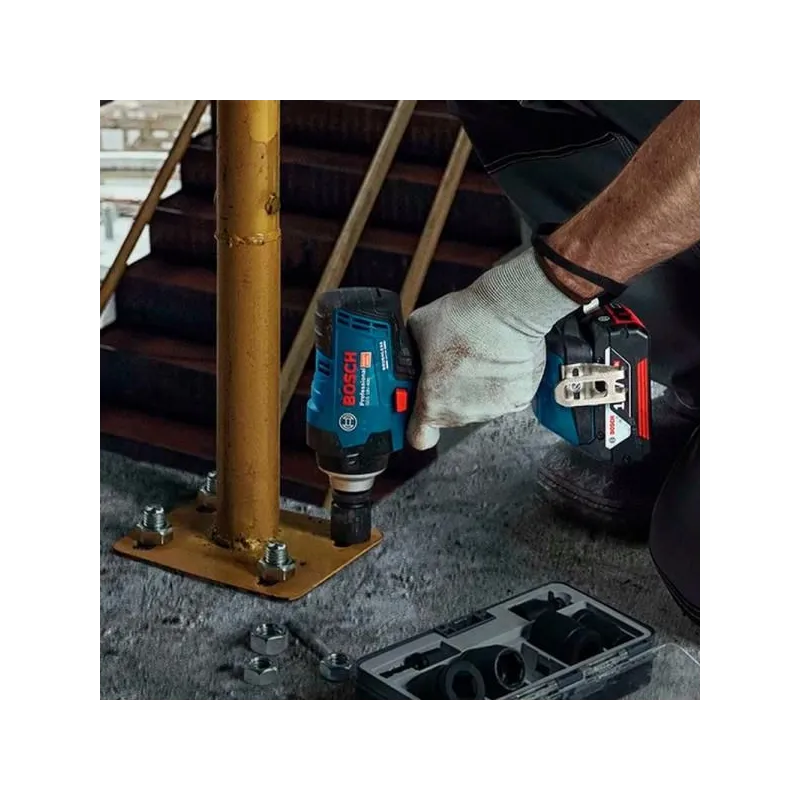 Llave de Impacto GDS 18V-400 Brushless 18V Baretool SinBateriaCargador Bosch 06019K00E1 732.20339 Llave de Impacto GDS 18V-400