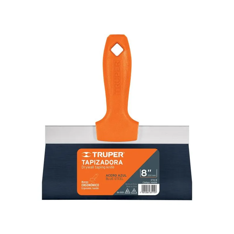 Espatula Tapizadoras 8", Para Alisado y Acabados, ETA-8 14459 Truper 11.186441 Espatula Tapizadoras 8", Para Alisado y Acabados