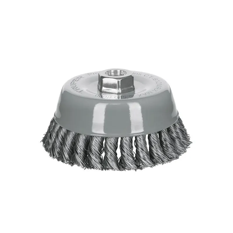 Cardas Copa 5" Trenzado Grueso MultiRosca Truper 100856 27.118644 Cardas Copa 5" Trenzado Grueso MultiRosca Truper 100856 Fabri