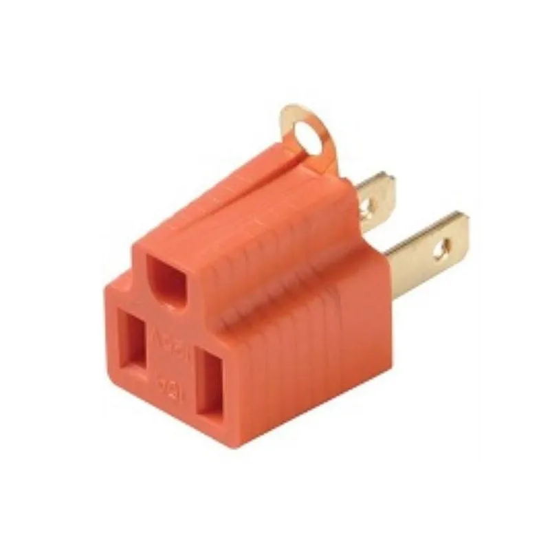 Enchufes Convertidora a TierraPolarizado Naranja H Fulgore FU0106 1.864407 Enchufes Convertidora a TierraPolarizado Naranja H F