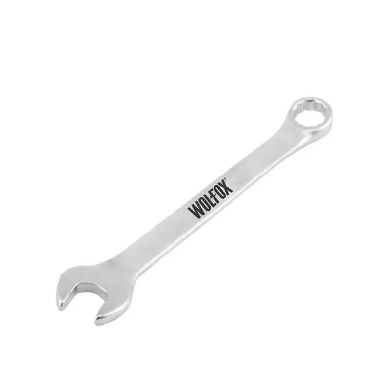 Llave Boca Mixta 8mm Combinada Wolfox WF0171 4.915254 Llave Boca Mixta 8mm Combinada Wolfox WF0171 Fabricada en acero al Cr-V W