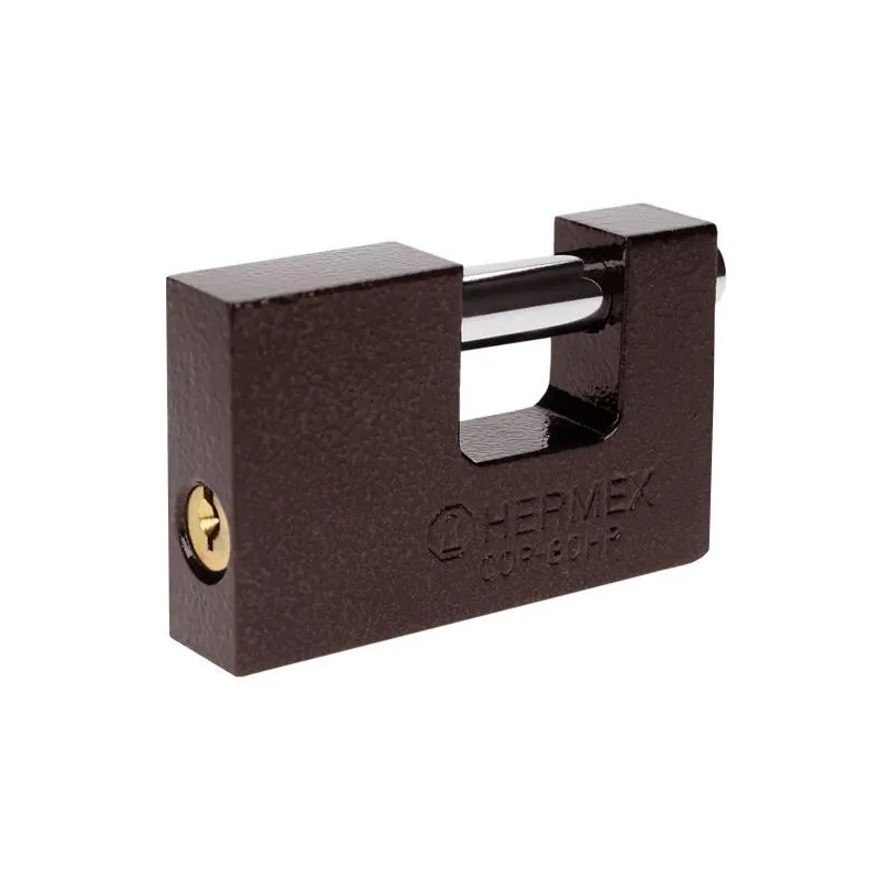 Candados Antipalanca 80mm S4 Hierro Hermex 22517 17.79661 Candados Antipalanca 80mm S4 Hierro Hermex 22517 Cuerpo de hierro con