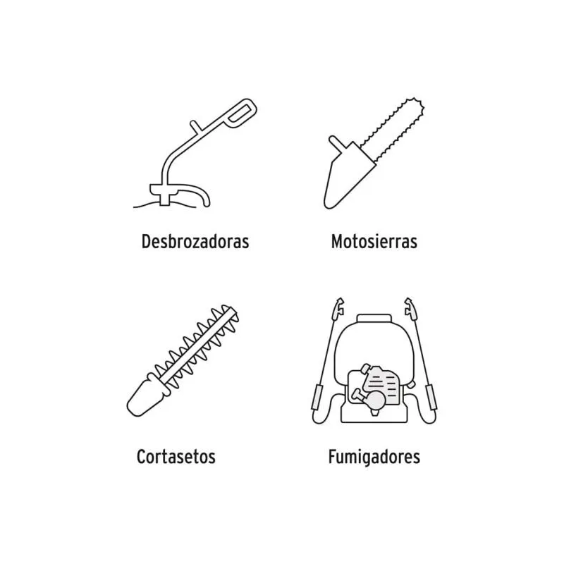 Aceite Sintetico 100ml 3oz Para 5L Gasolina motor 2 Tiempos Motos Desbrozadoras Motosierras, Truper ACES-5 17624 3.644068 Acei