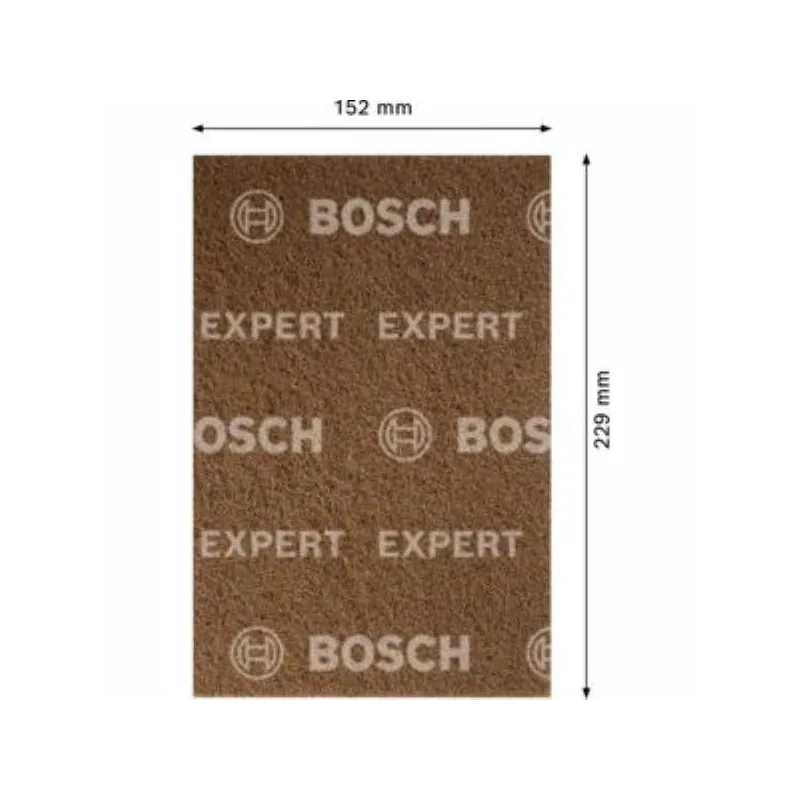 Paño Abrasivo N880 Cafe Grueso Mate 152x229mm Manta Coarse ALOx Expert Bosch 2608901212 7.372881 Paño Abrasivo N880 Cafe Grueso