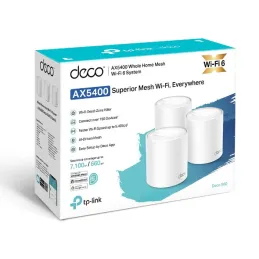 Sistema Mesh Wi-Fi TP-LINK Deco X60 3pack Wi-Fi 6 AX5400 Tp-link-Sistema Mesh Wi-Fi TP-LINK Deco X60 3pack Wi-Fi 6 AX5400 Alta V