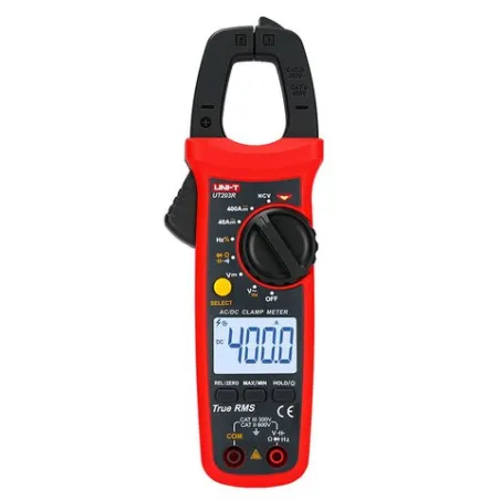  Pinza Amperimetrica UNI-T UT-203R True RMS 400A DC/AC NCV Cap Frec 196.610169 Pinza Amperimetrica UNI-T UT-203R True RMS 400A D