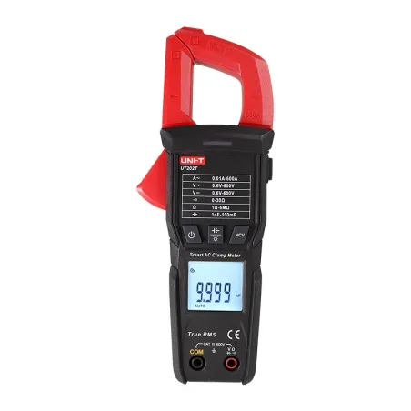  Pinza Amperimetrica UNI-T UT-202T Smart True RMS 600V AC/DC 600A NCV 146.610169 Pinza Amperimetrica UNI-T UT-202T Smart True RM