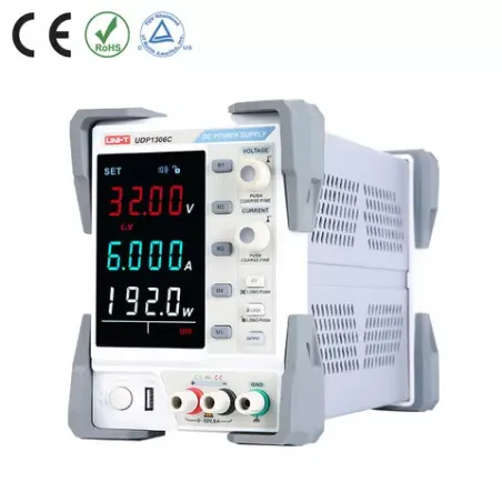 Fuente de Alimentacion UNI-T UDP1306C DC Lineal Programable 1Canal 192W 32V 6A/USB UNI-T-Fuente de Alimentacion UNI-T UDP1306C D