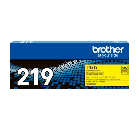 Toner Brother TN-219Y Yellow 1.2k DCPL3560CDW MFCL3760CDW HLL3280CDW 278.813559 Toner Brother TN-219Y Yellow 1.2k DCPL3560CDW M