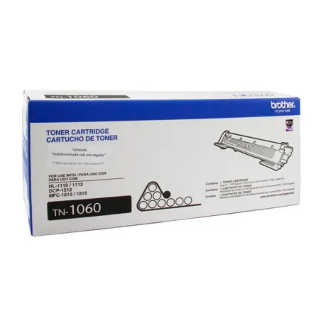 Toner Brother TN-1060 Para HL-1110/1112/1200/1202/1210W DCP-1510/1512/1602 136.440678 Toner Brother TN-1060 Para HL-1110/1112/1
