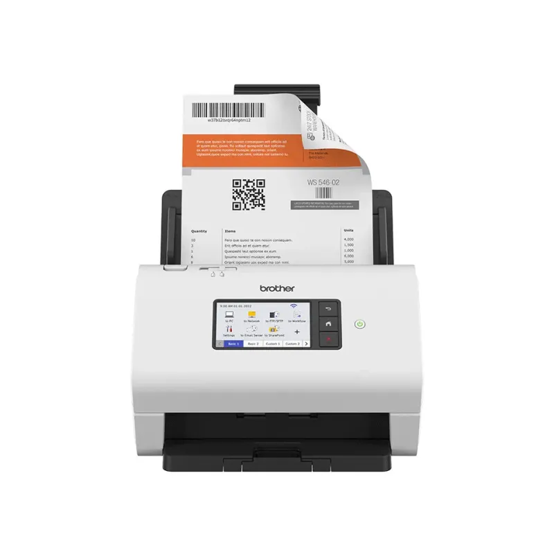 Escáner Brother ADS-4900W Duplex ADF 120ppm USB Wi-fi