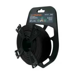 Hilo Redondo para desbrozadora 3.3mm x47M Blister, HLB-155 17631 Truper 20.000001 Hilo Redondo para desbrozadora 3.3mm x47M Bli