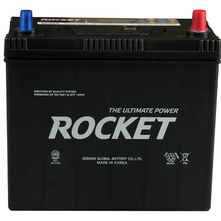  Baterias Carros 11Placas NS60L -.+ 45Ah CCA430 23.8x12.9x22.3cm Automoviles Rocket NS60L 208.474576 Baterias Carros 11Placas NS