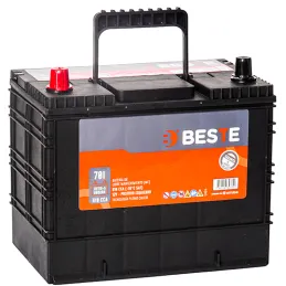  Baterias Carros 13Placas +.- 70Ah CCA610 25.5x17x20.4-22.4cm Automotriz Beste NX110-5 264.40678 Baterias Carros 13Placas +.- 70