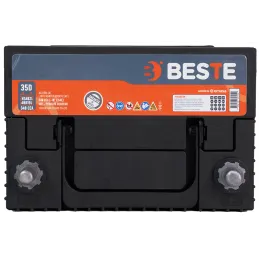 Baterias Carros 11Placas -.+ 35Ah CCA340 19.3x12.7x20-22cm Automotriz Beste 40B19L beste-Baterias Carros 11Placas -.+ 35Ah CCA34