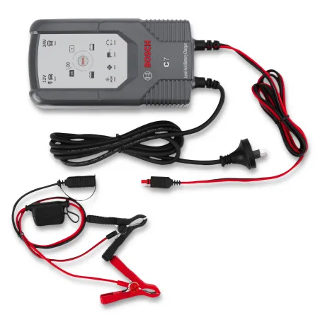  Cargadores de Baterias C7 12V/24V Portatil Bosch 018999907M 809.322034 Cargadores de Baterias C7 12V/24V Portatil Bosch 0189999
