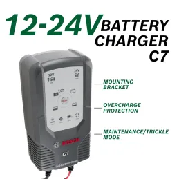 Cargadores de Baterias C7 12V/24V Portatil Bosch 018999907M Bosch-Cargadores de Baterias C7 12V/24V Portatil Bosch 018999907M Ca