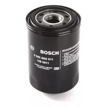  Filtros de Aceite 92.7x138mm M26x1.5 Hyundai H100 Mitsubishi L200 Pajero Challenger Bosch 0986B00011 38.135593 Filtros de Aceit