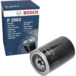 Filtro Aceite M26 151x102mm Mitsubishi L200 Pajero Montero Canter 4M41 Hyundai HD65 HD72 Bosch 0986452063 Bosch-Filtros de Aceit
