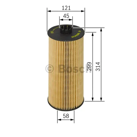  Filtros de Aceite 47x47x126mm Actros E500HD129 Mercedes Benz Bosch 1457429128 93.220339 Filtros de Aceite 47x47x126mm Actros E5