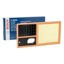 Filtros de Aire 373.6x42.4x373.6mm Volkswagen Polo Golf Seat Ibiza Bosh F026400035 Bosch-Filtros de Aire 373.6x42.4x373.6mm Volk