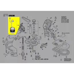 Motor Ruteadora GKF 12V-8 12V-25 Bosch 1607000CM2 Bosch-Motor Ruteadora GKF 12V-8 12V-25 Bosch 1607000CM2 -1607.000.CM2-000- 2