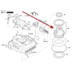 Motor Aspiradora GAS 12-25 PS PL Bosch 1619PB3212 Bosch-Motor Aspiradora GAS 12-25 PS PL Bosch 1619PB3212 -1619.PB3.212-000- 3