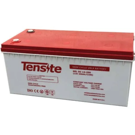  Bateria GEL 12V 250Ah Tensite GEL 12-250 1201.694915 Bateria GEL 12V 250Ah Tensite GEL 12-250 La Batería GEL 12V 250Ah Tensite 