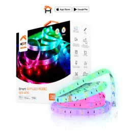  Cinta LED inteligente 5m Wi-Fi RGBIC Nexxt NHB-S613 116.101695 Cinta LED inteligente 5m Wi-Fi RGBIC Nexxt NHB-S613 Tipo de zóca