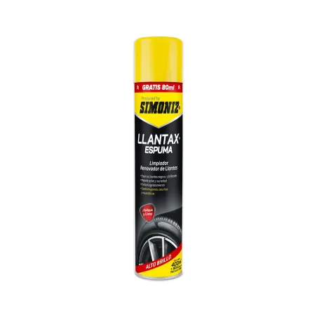  Renovador Restaurador de Neumatico Llantax 480ml en Espuma Alto Brillo Simoniz 108039 21.186441 Renovador Restaurador de Neumat