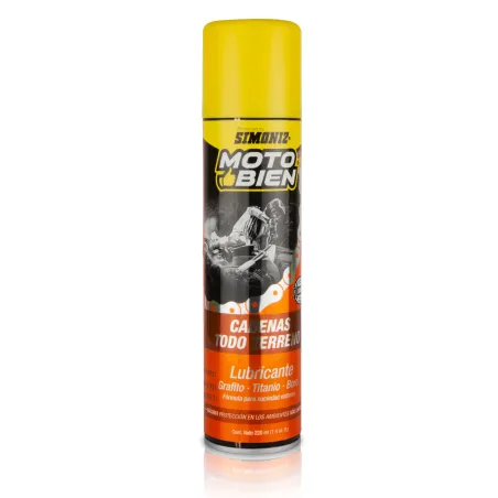 Lubricantes Cadenas 220ml TodoTerreno Grafito Titanio Boro MotoBien Simoniz 202187 20.338983 Lubricantes Cadenas 220ml TodoTerr