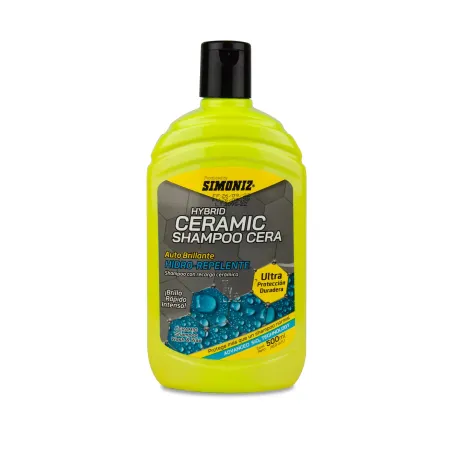 Shampoo Cera 500ml Hybrid Ceramic Hidro-Repelente Autobrillante Simoniz 207627 Simoniz-Shampoo Cera 500ml Hybrid Ceramic Hidro-R