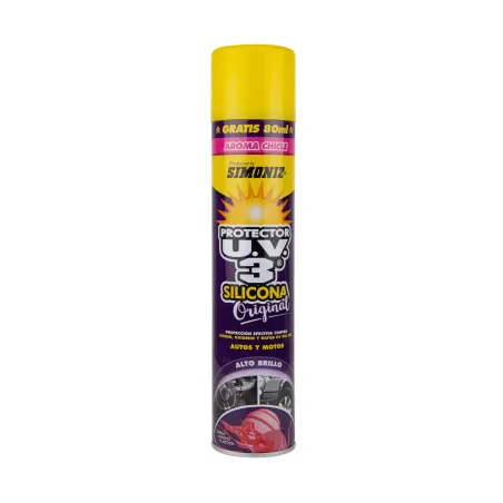  Siliconas 400ml UV3 Chicle Aerosol Protector Alto Brillo Simoniz 203750 16.949153 Siliconas 400ml UV3 Chicle Aerosol Protector 